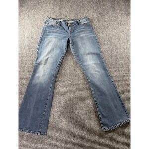 Bluenotes Jeans Womens 30 Medium Wash Flare Leg Denim Blue Casual 5-Pocket